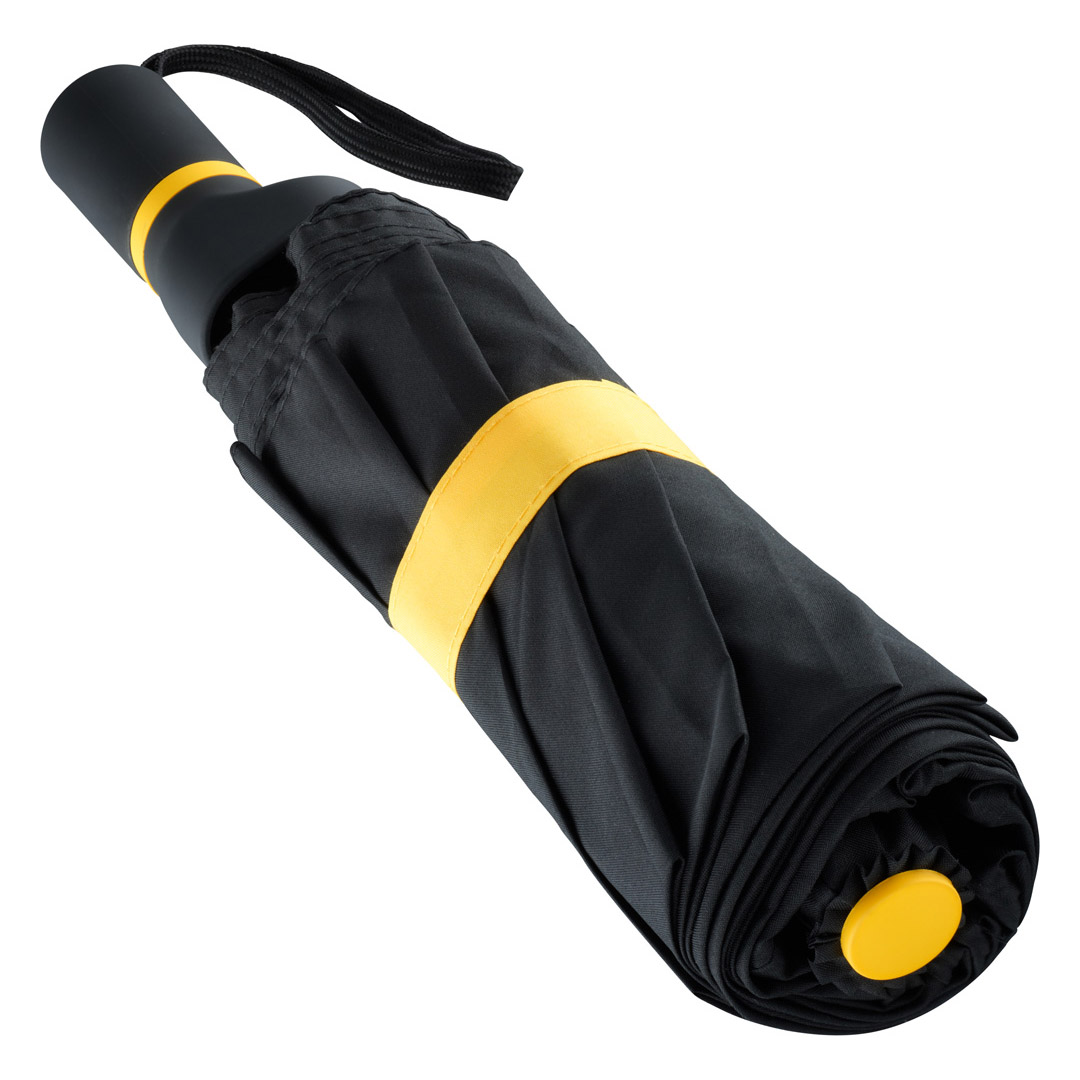FARE Mini-Taschenschirm FARE®-Exzenter schwarz-gelb